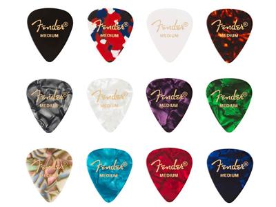 Fender 0980300300 12 plectrums 351 vorm