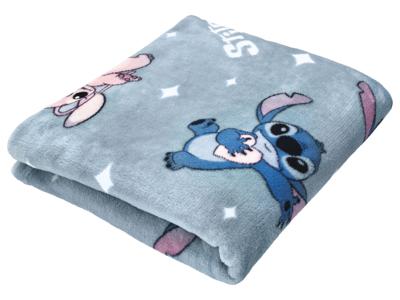 Plaid met kussen Disney (Stitch)