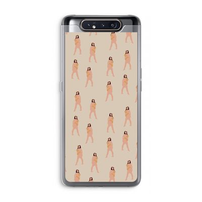 You're so golden: Samsung Galaxy A80 Transparant Hoesje
