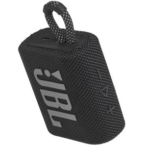 JBL Go 3 Draagbare Waterbestendig Bluetooth Speaker - Zwart