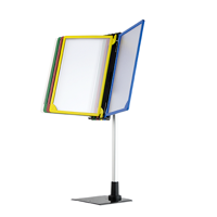 PLU-standaard 1x verstelbaar -5xA4 zwart