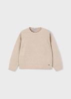 Mayoral winter sweater meisjes - bruin - gebreid