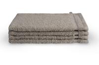 Byrklund Washand 16x21 cm 500gram Taupe- 4 stuks