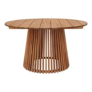 House Nordic - Eettafel Teak Naturel - 120x120x75cm - Lorca