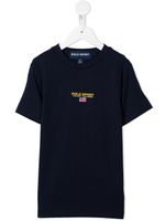 POLO RALPH LAUREN KIDS t-shirt à logo brodé - Bleu