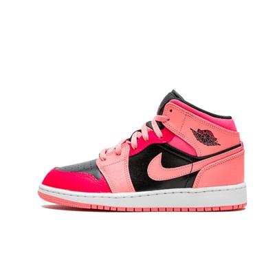 Air Jordan 1 Mid Coral Chalk (GS)