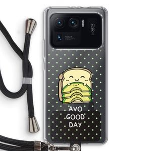 Avo Good Day: Xiaomi Mi 11 Ultra Transparant Hoesje met koord