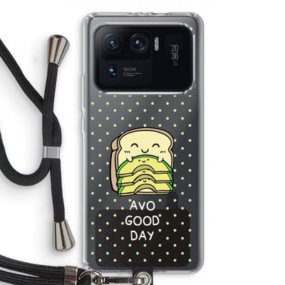 Avo Good Day: Xiaomi Mi 11 Ultra Transparant Hoesje met koord