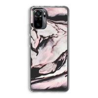 Roze stroom: Xiaomi Redmi Note 10 Pro Transparant Hoesje