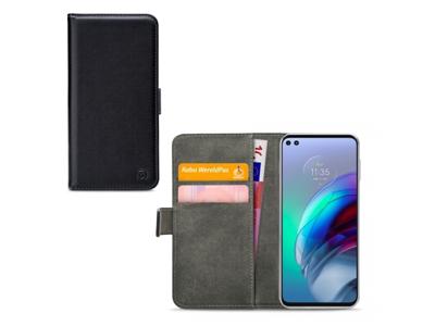 Mobilize Mobilize Classic Gelly Wallet Book Case Motorola Moto G100 Black