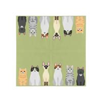 Esschert Design servetten katten 33x33cm