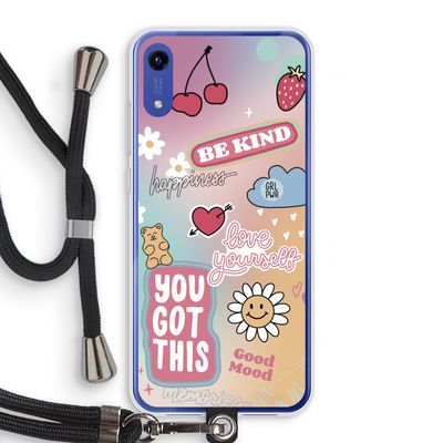 Positivity: Honor Play 8A Transparant Hoesje met koord