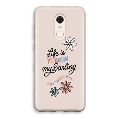 Tough Life: Xiaomi Redmi 5 Transparant Hoesje