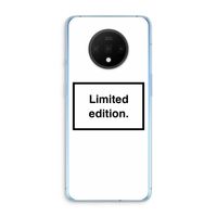 Limited edition: OnePlus 7T Transparant Hoesje Limited edition: OnePlus 7T Transparant Hoesje