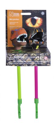 Wild Republic mini grijpers dinosaurus jongens 29 cm 2 delig Wild Republic mini grijpers dinosaurus jongens 29 cm 2 delig