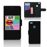 Huawei P10 Lite | Wallet Case | met Pasjes | Popart Princess
