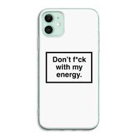 My energy: iPhone 11 Transparant Hoesje
