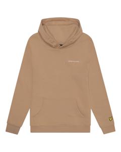 Lyle & Scott Hoodie script - W122 Zand Storm