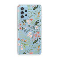 Sweet little flowers: Samsung Galaxy A73 Transparant Hoesje