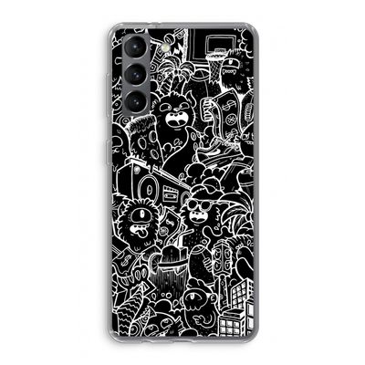 Vexx Black City : Samsung Galaxy S21 Transparant Hoesje