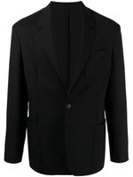 Paul Smith blazer en laine à simple boutonnage - Noir