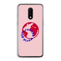 Run The World: OnePlus 7 Transparant Hoesje