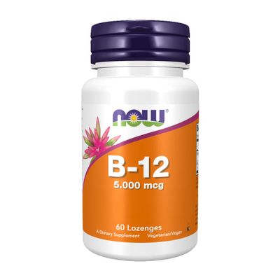 Vitamine B-12 5000mcg 60lozenges