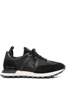 Premiata baskets Johnlowd en cuir - Noir