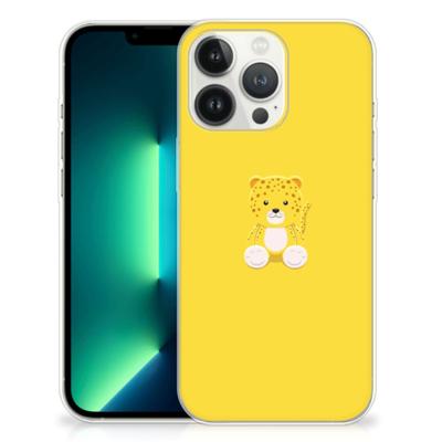 iPhone 13 Pro Max Telefoonhoesje met Naam Baby Leopard iPhone 13 Pro Max Telefoonhoesje met Naam Baby Leopard