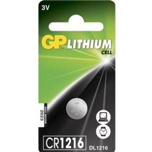 GP Batteries Lithium Cell CR1216