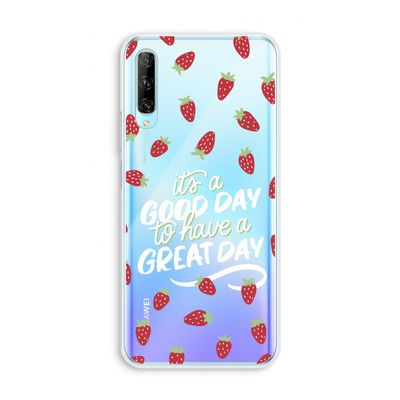 Don't forget to have a great day: Huawei P Smart Pro Transparant Hoesje