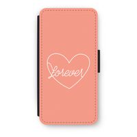 Forever heart: iPhone 7 Flip Hoesje