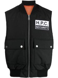 Heron Preston gilet H.P.C. Security - Noir