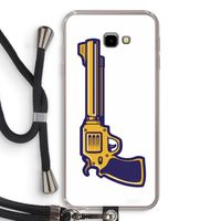 Pew Pew Pew: Samsung Galaxy J4 Plus Transparant Hoesje met koord