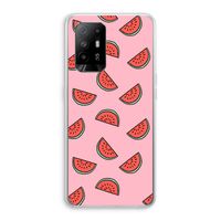 Watermeloen: Oppo A94 5G Transparant Hoesje