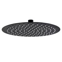 Hoofddouche Aloni | 30 cm | Rond | Mat zwart