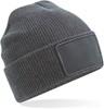 Beechfield CB540 Removable Patch Thinsulate™ Beanie - Graphite Grey - One Size