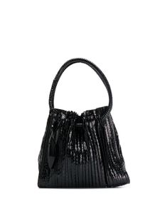Giorgio Armani Pre-Owned sac seau à design texturé - Noir
