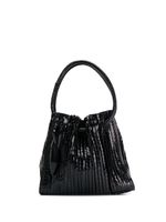 Giorgio Armani Pre-Owned sac seau à design texturé - Noir