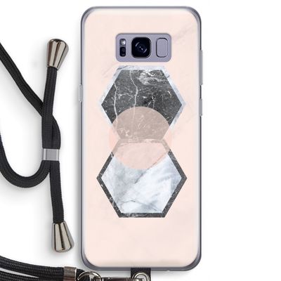 Creatieve toets: Samsung Galaxy S8 Transparant Hoesje met koord