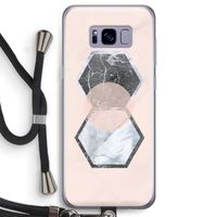 Creatieve toets: Samsung Galaxy S8 Transparant Hoesje met koord