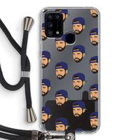 Drake Away: Samsung Galaxy M31 Transparant Hoesje met koord