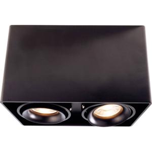 Deko Light 348005 Mona II, Schwarz Plafondlamp GU10 Zwart