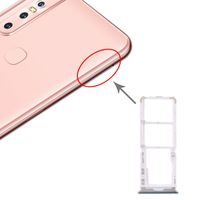 SIM-kaartlade + SIM-kaartlade + Micro SD-kaartlade voor Vivo Y7s (Groen)