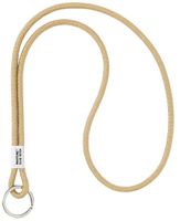 Pantone sleutelhanger 48 cm nylon goud - thumbnail