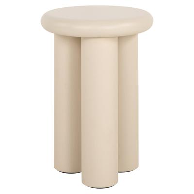 Richmond Ronde Bijzettafel 'Elbaz' 35cm, kleur Beige