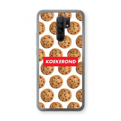 Koekerond: Xiaomi Redmi 9 Transparant Hoesje