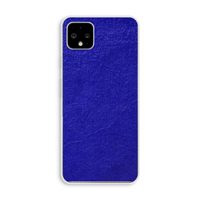 Majorelle Blue: Pixel 4 XL Transparant Hoesje
