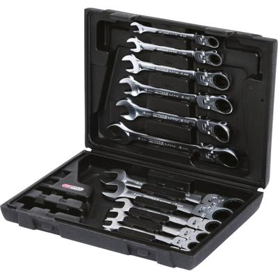 KS Tools 503.4865 503.4865 Ring-steeksleutelset Sleutelbreedte (metrisch) 8 - 19 mm
