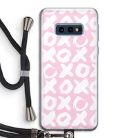 XOXO: Samsung Galaxy S10e Transparant Hoesje met koord